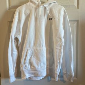 White Hoodie with Logo